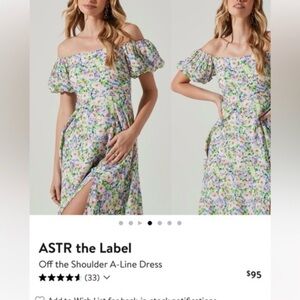 Astr Multicolor Floral Dress